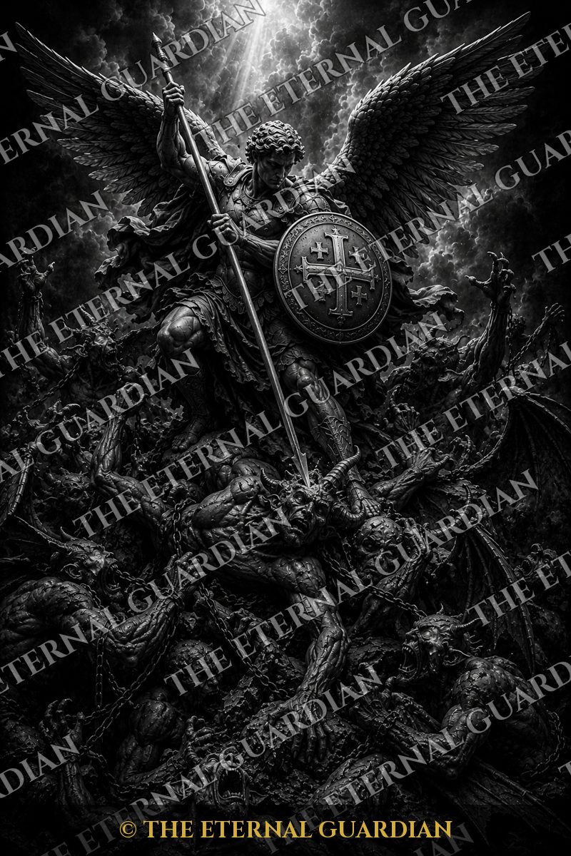 The Cross-Marked Shield